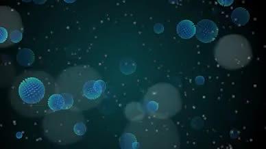 真菌细菌微生物视频背景素材模板视频的预览图